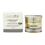 ⭐️ pura d'or golden glow face cream pm - 24k gold anti aging cream for firmer skin, wrinkle reduction, & brighter complexion (1.7oz) logo