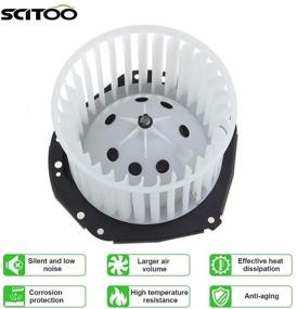 img 2 attached to SCITOO ABS AC Heater Blower Motor: Compatible with Buick Electra, Chevy Astro, Blazer S10, Camaro (1988-2005)