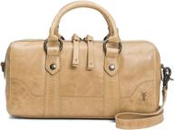 👜 frye melissa medium satchel khaki: versatile women's handbags & wallets logo