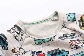 img 2 attached to 👦 Cartoon Toddler Boys' Clothing: Fashion Hoodies & Sweatshirts Pullover T-Shirt