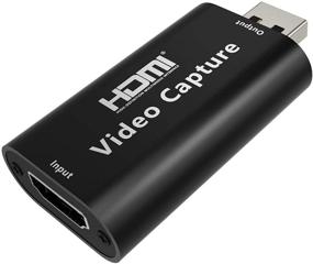 img 4 attached to 📹 Aoslen 1080P 60fps Audio Video Capture Card for Gaming, Streaming, Teaching, Video Conference, Live Broadcasting - HDMI to USB 2.0 Record to DSLR Camcorder, Action Cam, Computer