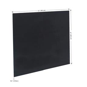 img 3 attached to 🖼️ Plexiglass Sheet Opaque Acrylic - High-quality Raw Material for Creative Projects