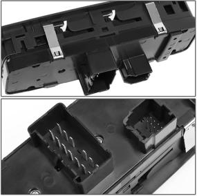 img 1 attached to DNA MOTORING WSW-040 Выключатель стеклоподъемника для водительской стороны, в стиле завода, совместимый с Dart 2013-2016 и Cherokee 2014-2019, черный.