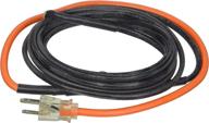 🔥 yellow 12-foot pipe heating cable with thermostat by m-d building products 4341 - enhanced for seo logo