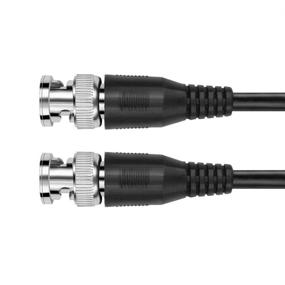 img 2 attached to 🔌 BeElion 4-Pack BNC M/M Cable (1.6ft/20&#34;) - BNC Male to BNC Male Coaxial Extension Cable for CCTV Video Systems