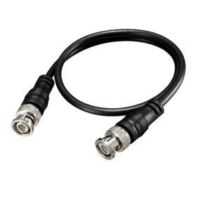 img 1 attached to 🔌 BeElion 4-Pack BNC M/M Cable (1.6ft/20&#34;) - BNC Male to BNC Male Coaxial Extension Cable for CCTV Video Systems