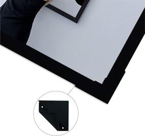 img 1 attached to Bemaystar 2-Pack 10x14in Diamond Painting Frames | Compatible with 12x16in/30x40cm Diamond Painting Canvas | Poster Picture Frames for Diamond Art | Easy Assembly, Glass-Free | Sleek Black Design