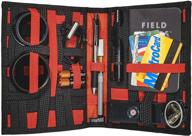 📚 эластичный органайзер книг strapbook с сетчатым узором - красный | идеальное хранение для путешествий электронных аксессуаров, кабелей, зарядных устройств и многое другое логотип