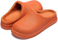 👞 cosy and stylish unisex lined clogs: women's and men's slippers & shoes logo