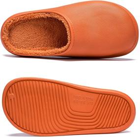 img 3 attached to 👞 Cosy and Stylish Unisex Lined Clogs: Women's and Men's Slippers & Shoes