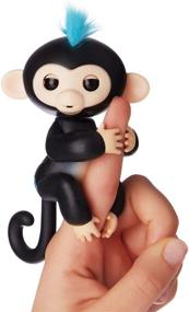 img 4 attached to 🙈 WowWee Black Interactive Fingerlings Monkey