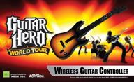 🎸 enhance your xbox 360 gaming experience with guitar hero world tour - stand alone guitar! logo