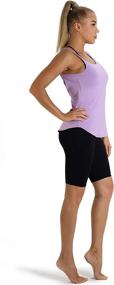 img 2 attached to Icyzone Backless Workout Running Athletic