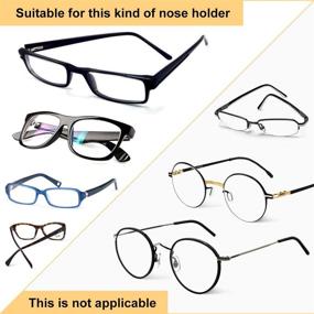 img 1 attached to Eyeglass Anti Slip Eyeglasses Sunglasses Transparent