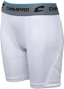 img 2 attached to Optimized for SEO: CHAMPRO Women's Windmill Fastpitch Softball Compression Sliding Shorts