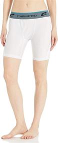 img 4 attached to Optimized for SEO: CHAMPRO Women's Windmill Fastpitch Softball Compression Sliding Shorts