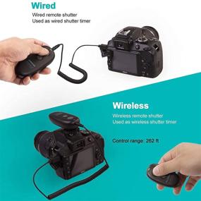 img 3 attached to 📷 AODELAN Wireless Shutter Release for Canon T7, T7i, EOS RP, T6, 5D Mark IV, T3i, SL1, T3, 1300D, 6D, T5, T2i - Upgraded Canon RS-60E3 and RS-80N3 Remote Switch Replacement