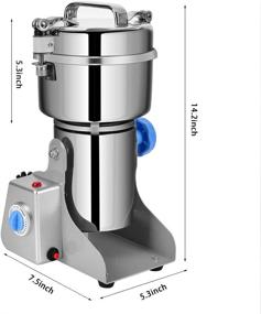 img 1 attached to WWahuayuan Electric Grinder Stainless Commercial