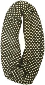 img 3 attached to Winter Women's Accessories: Wrapables Dottie Infinity Acrylic Scarves & Wraps