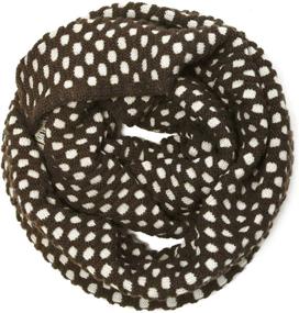 img 4 attached to Winter Women's Accessories: Wrapables Dottie Infinity Acrylic Scarves & Wraps