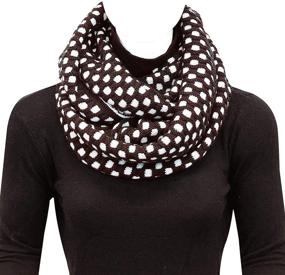 img 1 attached to Winter Women's Accessories: Wrapables Dottie Infinity Acrylic Scarves & Wraps