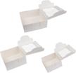 spec101 square cake boxes window food service equipment & supplies and disposables logo