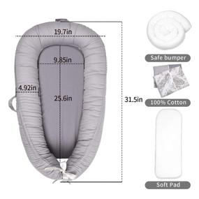 img 4 attached to Reversible Portable Resistant Breathable Bassinet