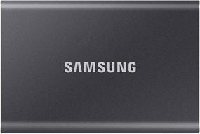 img 2 attached to SAMSUNG T7 Portable SSD 1TB: Fast and Reliable USB 3.2 External Solid State Drive in Gray