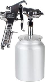 img 4 attached to 🔫 Gedu High Pressure Spray Gun 1000cc Cup, 2.5mm Nozzle - Silver Finish