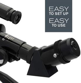 img 2 attached to Celestron 50mm Travel Scope: Portable Refractor Telescope with Fully-Coated Glass Optics - Ideal for Beginners - BONUS Astronomy Software Included!