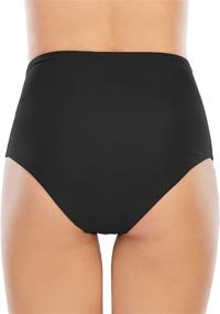 img 2 attached to Waisted Bottoms Control Swimsuits Bathing Women's Clothing and Swimsuits & Cover Ups