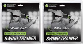 img 4 attached to 🏌️ Enhance Your Swing with the SWINGRAIL Baseball & Softball Training Aid (2-Pack)