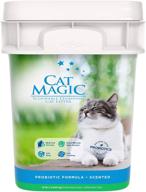 🐈 experience the revolutionary cat magic: powerful scented clumping clay cat litter logo