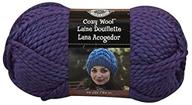 🧶 loops & threads cozy wool yarn: soft velvet texture, 4.5 oz for ultimate comfort and warmth logo