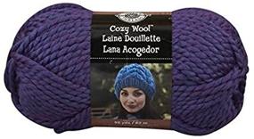 img 4 attached to 🧶 Loops & Threads Cozy Wool Yarn: Soft Velvet Texture, 4.5 oz for Ultimate Comfort and Warmth