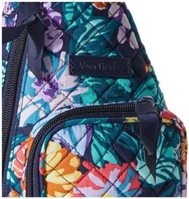 img 2 attached to 🎒 Optimized for SEO: Vera Bradley Mini Sling Backpack for Women - Made with Cotton