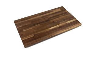 img 3 attached to 🪚 WALKCT-BL2425-O Blended Walnut Counter Top with Oil Finish, 1.5" Thickness, 24" x 25" by John Boos