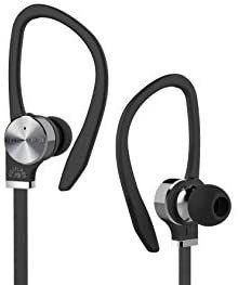 img 1 attached to 🎧 Fuji Labs Sonique SQ306 Premium Pure Beryllium In-Ear Headphones with In-Line Mic - Black