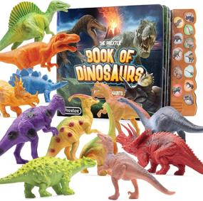img 4 attached to 🦖 Prextex Realistic Dinosaur Interactive Toy
