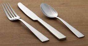 img 2 attached to 🍴 Набор столовых приборов из нержавеющей стали Oneida H290020A: 20 предметов прочности и элегантности