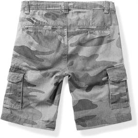 img 1 attached to 👕 Mesinsefra Lightweight Adjustable Army 180CM US Boys' Clothing - Shorts: Comfortable & Versatile Apparel for Active Boys