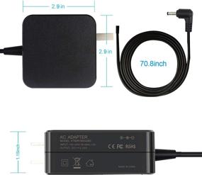 img 2 attached to 🔌 High Performance 65W Charger for Lenovo IdeaPad 330 320 330s 310 110 110s 330s-15ikb 320-15abr 330s-15ikb L340 C340 S340 S145 L340-15IWL L340-17IWL L340-15 L340-17 S145-14,Yoga 710,Power Cord Supply Adapter