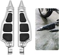 gdauto footpegs motorcycle vibration skidproof logo