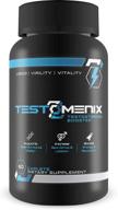 💪 testomenix: unlock your true potential with all natural testosterone booster - boost energy and build muscle mass fast! 60 caplets logo