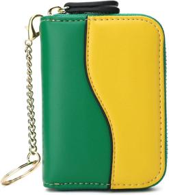 img 4 attached to APHISON Women's Handbags & Wallets: Secure Zipper Credit Holder Wallets for Stylish Protection