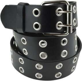 img 3 attached to 👑 Grommet Leather Women's Accessories for Belts by Belle Donne