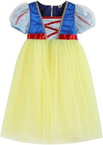 img 4 attached to 👗 Felix Flora Princess Christmas Halloween Girls' Dresses: Stunning and Versatile Clothing for Little Fashionistas
