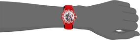 img 3 attached to 🕒 Marvel Kids' Captain America Time Teacher Analog Quartz Red Watch: Fun and Functional Timepiece!