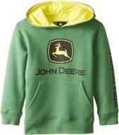 👕 стильные худи и кофты для мальчиков: john deere тракторный свитшот с высоким воротником - детская одежда для мальчиков логотип