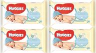 👶 huggies pure baby wipes – pack of 4, 56 count each – total of 224 wipes logo
